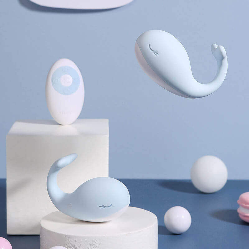 KISSTOY Young Doris Whale Female Wireless Remote Control Vibrator - Sensual Trends