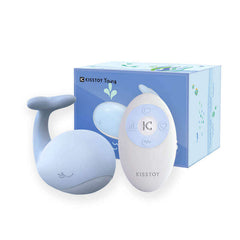 KISSTOY Young Doris Whale Female Wireless Remote Control Vibrator - Sensual Trends