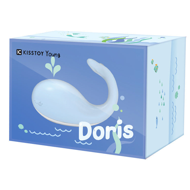 KISSTOY Young Doris Whale Female Wireless Remote Control Vibrator - Sensual Trends