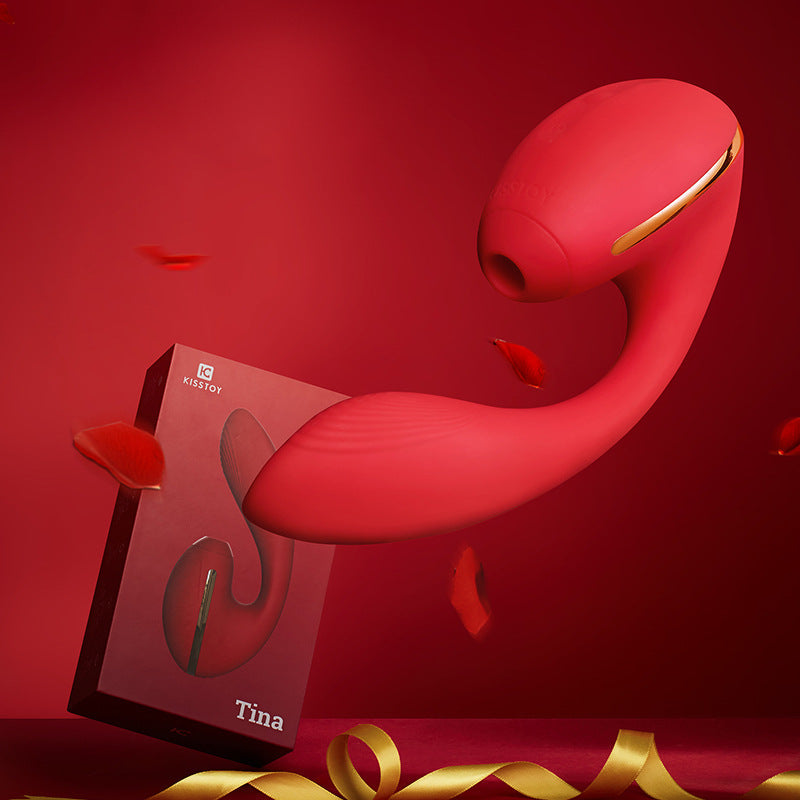 KISSTOY Tina Heated Sucking Vibrator - Sensual Trends