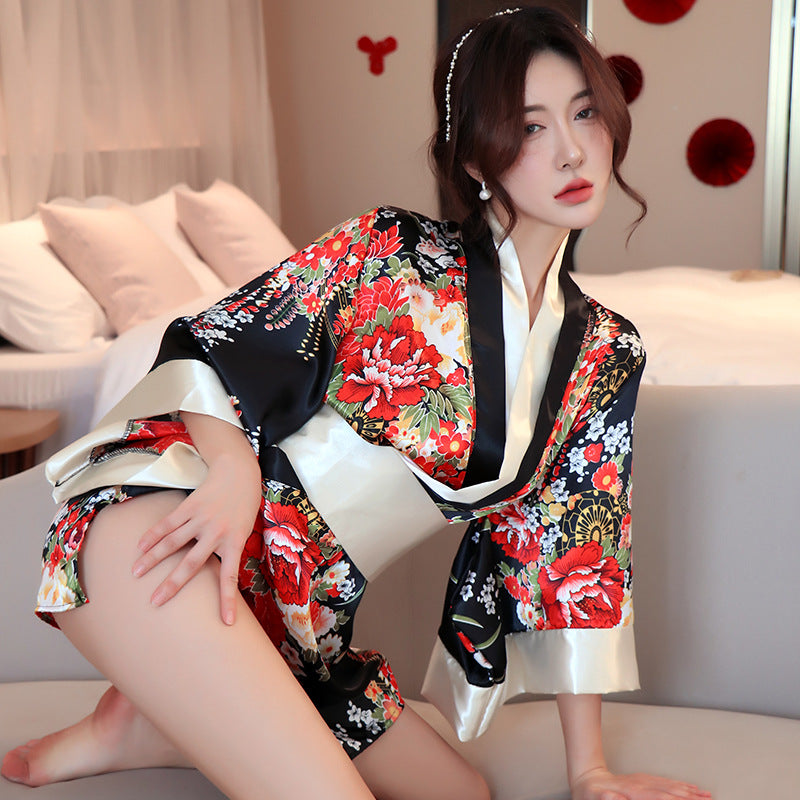 Kimono Set with Thong