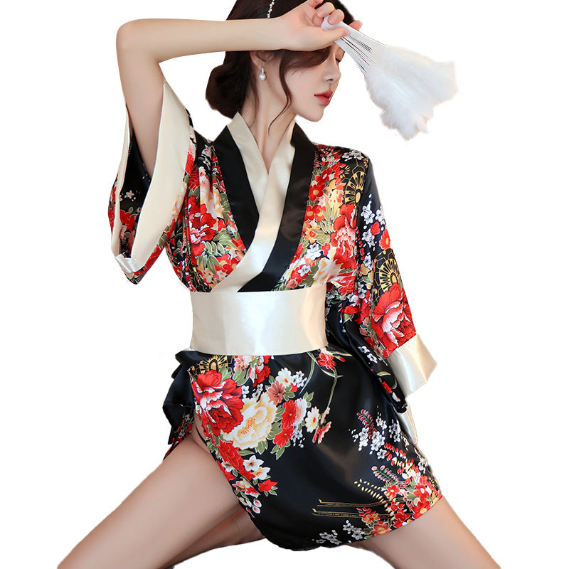 Kimono Set with Thong