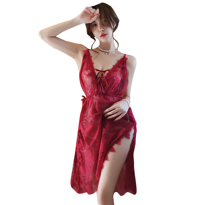 Sheer Lace Slip - Sensual Trends